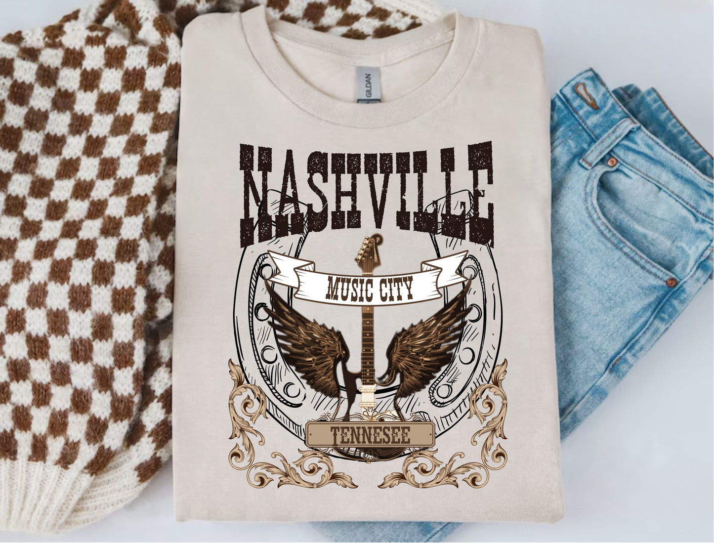 Nashville Music City T-Shirt