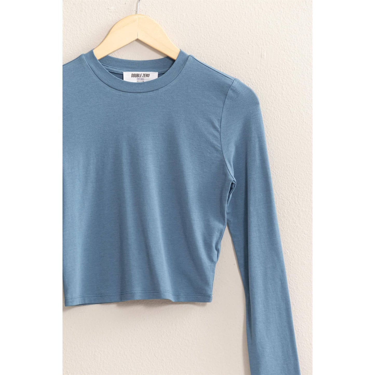 DZ24F339-CROPPED LONG SLEEVE TEE