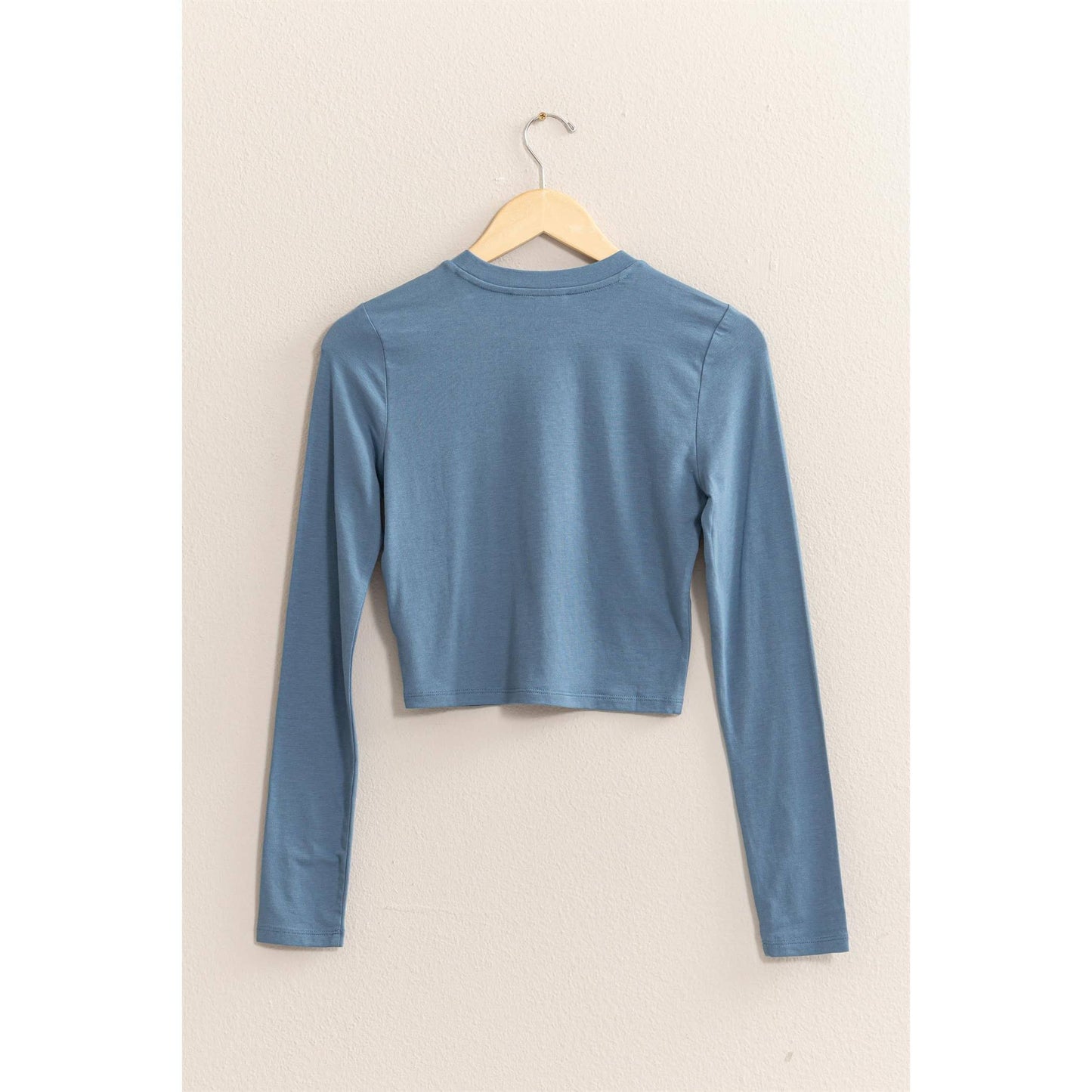 DZ24F339-CROPPED LONG SLEEVE TEE