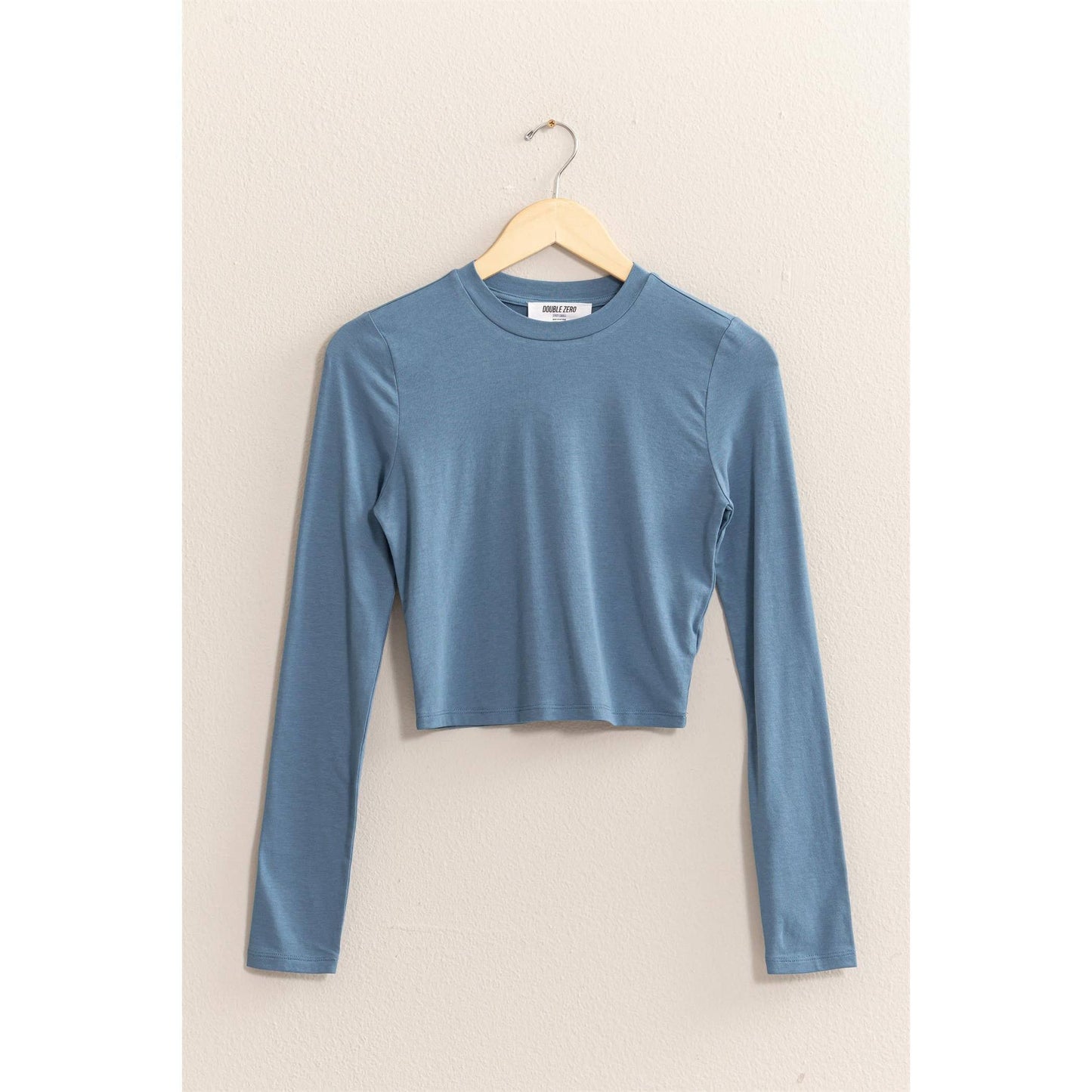 DZ24F339-CROPPED LONG SLEEVE TEE