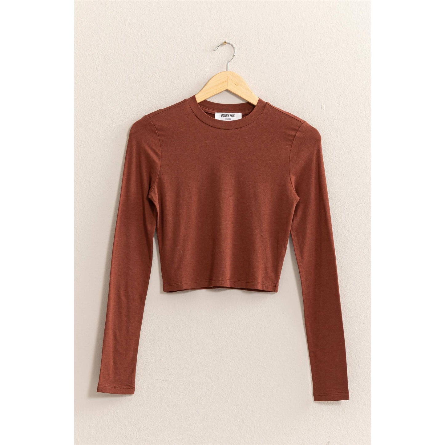 DZ24F339-CROPPED LONG SLEEVE TEE