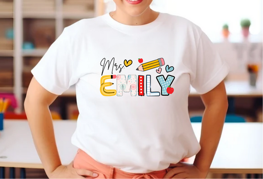 Teacher Name Design