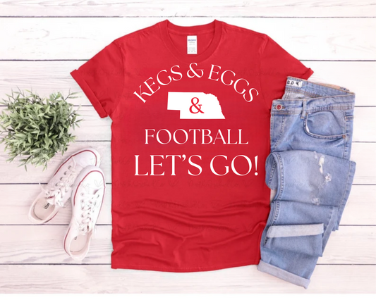 Kegs & Eggs & Football T-Shirt