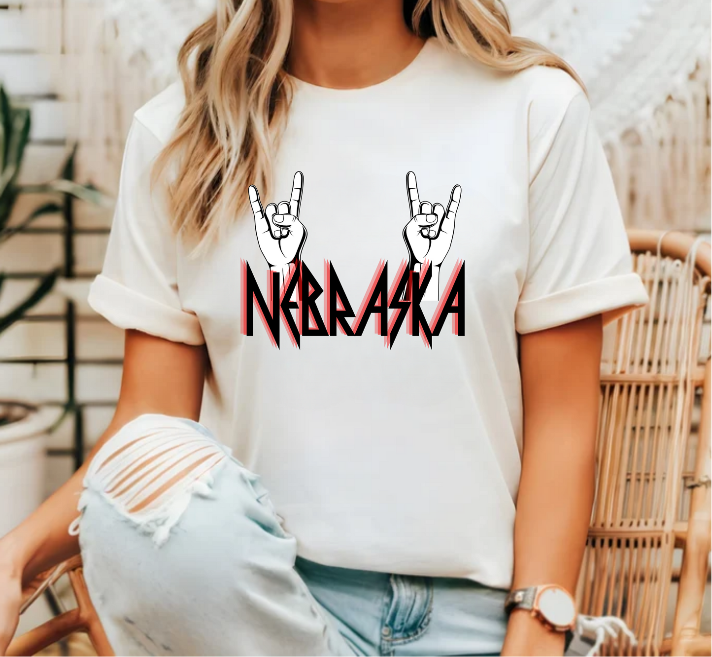 Nebraska Rocker Tee