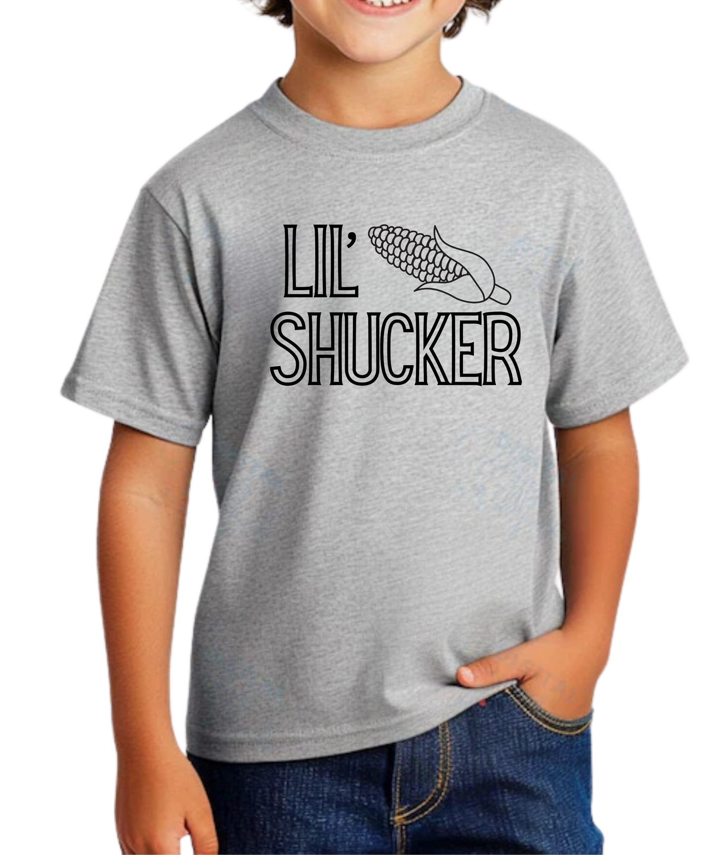 Lil Shucker Grey Shirt