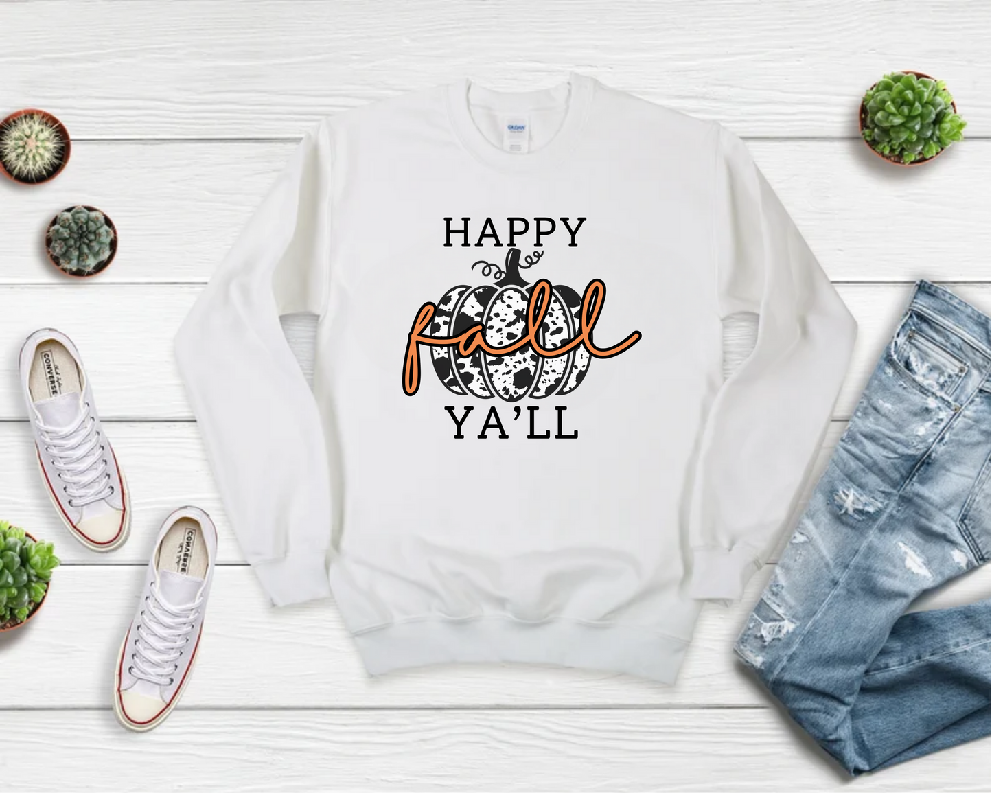 Happy Fall Ya'll Sweatshirt