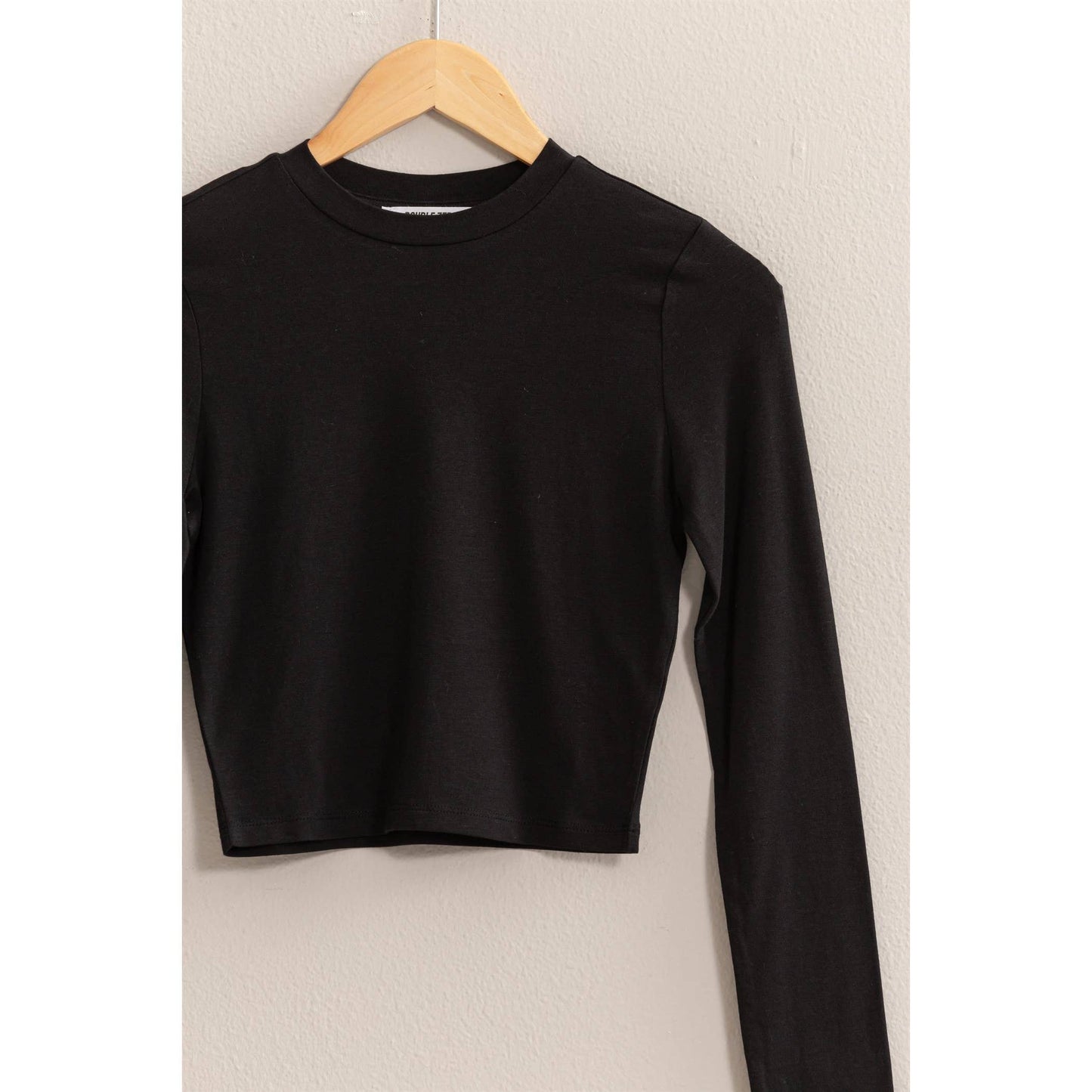 DZ24F339-CROPPED LONG SLEEVE TEE